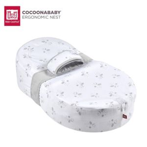 Red Castle Ergonomic Newborn Cocoonababy Nest Semi-Fetal Position Improve Quality & Baby Sleep Time Limit Gastric Reflux Reduce Involuntary Jerky Movements