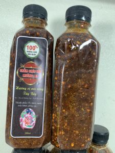 Muối chẩm chéo (combo 2 chai 350ml) chẩm chéo ướt muối chấm thịt gà hoa quả chẩm chéo mường lay điện biên cay và thơm HN