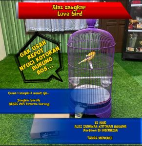 EE BIRD / Alas sangkar kandang burung love bird perbox