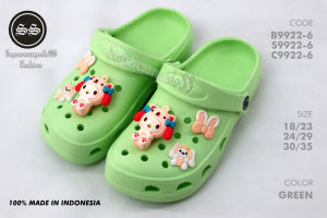 Sandal Baim Kuromi Anak Perempuan Usia 1th - 10tahun Sendal Crog Karakter Kuromi Trendy