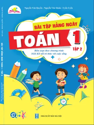Sách Lớp 1 - Bộ 12 Cuốn Đề Kiểm Tra Bài Tập Tuần Bài Tập Hằng Ngày Toán và Tiếng Việt Kết Nối