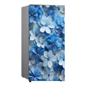 Walpaper Stiker Kulkas 1Pintu Ukuran 120 cm x 60 cm Cetak Sendiri ( COD)