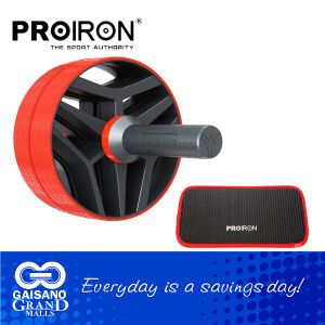 PRO IRON Abdominal Wheel Dual Mode Abdominal Wheel Exercise wheels Workout Equipment 136 Gaisano Grand