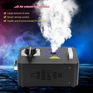 1500w upward led fog machine dmx512 control remote control digital display