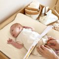 Muslin Changing Pad Cover Unisex, Solid Color Muslin Baby Changing Mats for Boys & Girls, 100% Cotton 3-Pack Breathable and Skin-Friendly Changing Table Covers, Large. 