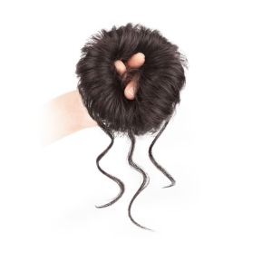 DITIPOO Băng Đô Búi Tóc lộn xộn cho trẻ em Búi tóc xoăn Nối tóc Mảnh tóc giả Dễ thương Trang trí Vải tổng hợp Dành cho trẻ em