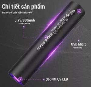 ĐÈN CHIẾU TIA CỰC TÍM UV. HÀNG CHÍNH HÃNG