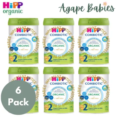 Exp:08/27 [6 Pack] Hipp Combiotic Organic Follow On Milk Stage 2 800gm