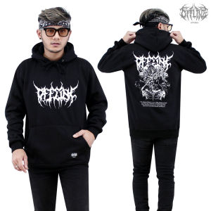 OFFLINE HOODIE JUMPER DEMON KNIGHT / hoodie cowok cewek tebal / hoodie kece aesthetic / hoodie cowok cewek keren / hoodie cowok distro