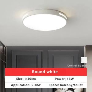 YHLAMP Nordic Minimalist Macaron Ceiling Light Led Light For Living Room Restaurant Aisle Tricolor Lights