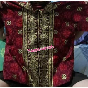 setelan songket model batwing/model sayap