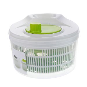Salad Spinner Vegetable Dryer  with Bowl Lettuce Fruit Washer Crisper Strainer Kitchen Drier Tool