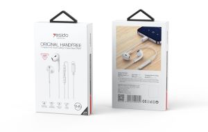 yesido Suitable for Wired Headphones iphone13 Headphone Cross-Border Distribution Direct Plug Direct Use 14 Wired Headset