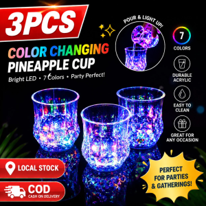 【Buy 1 Take 2】Luminous Water Cup Colorful LED Wine Glasses for Party and Bar Whiskey Cup Light Up Flash Drink Cups 