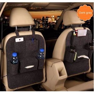Car Back Seat Organizer Stowing Tidying Multi Pocket Felt Organiser Car Styling Back Seat Storage Pouch