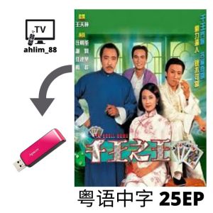 USB HK Drama 千王之王系列 (千王之王 + 千王群英会 + 千王之王重出江湖) 经典港剧 粤语中字 广东话