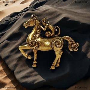 [COD] Laogeliang Năm 2026 của Ngựa đồng thau phong thủy bức tượng ngựa thu nhỏ ban phước cho sự nghiệp của bạn với thành công văn phòng nhà máy tính để bàn trang trí quà tặng