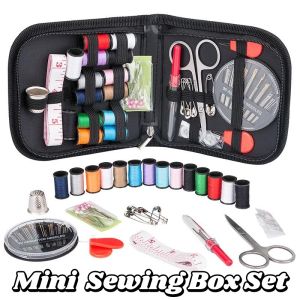 Sewing Kit with Case Sewing Supplies for Home Travel and Mending and Sewing Needles