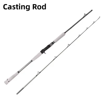 Mavllos RaptorII Tuna Jigging Fishing Rod Lure 80-250 Line 20-50Lb Carbon Tip Ultralight Boat Fishing Rod Casting Spinning Rods