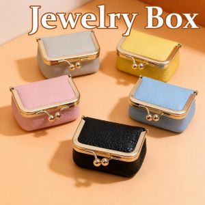Jewelry Box Portable Earrings Ring Box Travel Multifunctional Zero Wallet Women Gifts Organizer