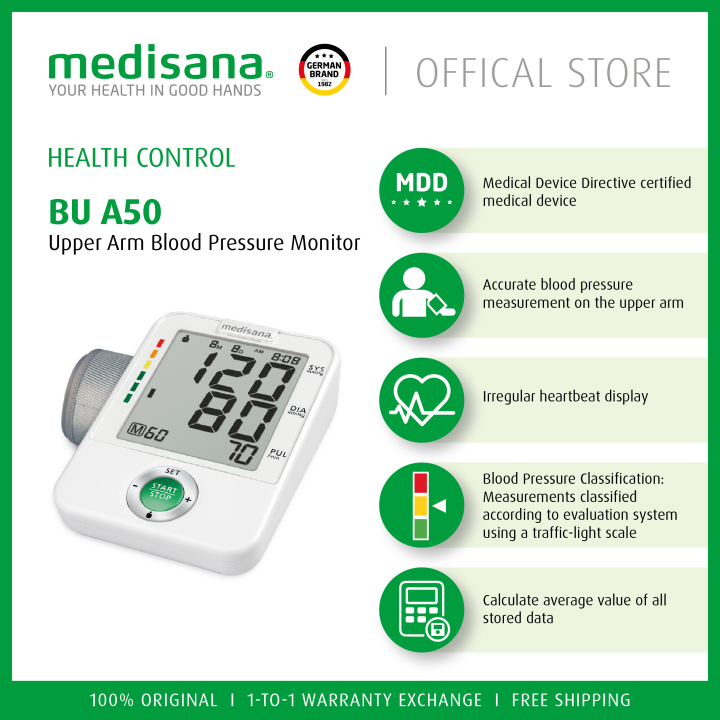 Arm Blood Pressure Monitor Medisana MED 51074