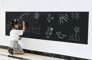 ShopWithJoy Removable Peel & Stick Whiteboard Blackboard Chalkboard Wall Sticker Adhesive Paper Wallpaper Papan Hitam Papan Putih
