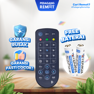 Remot Remote TV LCD LED 81E286 Original