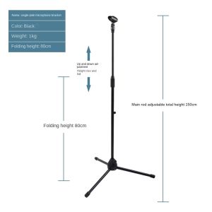 SG Microphone stand Professional adjustable extendable rotatable with clips Safe and secure height adjustable not easy to slip Tripod structure design