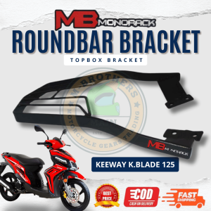 Keeway K-Blade Round Bar MB Monorack Topbox Bracket for Motorcyle