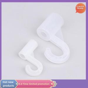 Graceful 10 cái móc nhựa dày cho phù hợp với tủ quần áo kệ tủ quần áo móc phụ kiện tự làm nguồn cung cấp bên trẻ em Lều trò chơi phòng khớp