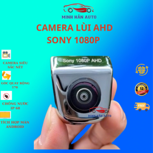Camera Lùi AHD Mắt SONY 1080p Siêu Nét Cho Màn Hình Android 3G - 4G cam lùi android cho ô tô cam de ô tô giá rẻ