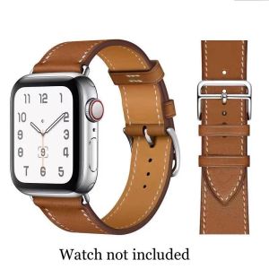 [SG] Seller Leather Strap For Apple Watch/iWatch Series 1/2/3/4/5/6/SE/7/8/9/10/11Ultra  Leather Band 38/40/42/44mm.49/45&41mm