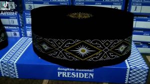 Peci Songkok Nasional/Peci Batik Sablon/Kopiah Anak dan dewasa Motip Batik Berkualitas