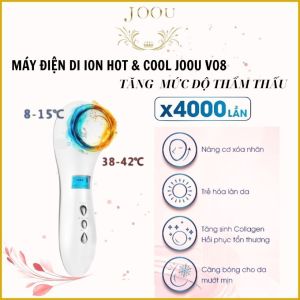 Máy Massage Mặt Nóng Lạnh JOOU V08 Trẻ Hóa Căng Bóng Thu Nhỏ Lỗ Chân Lông làm sáng da Công Nghệ RF