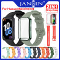 2 in 1 Set TPU Case+Sport Silicone Strap For Huawei Band 10 9 8 Smart Watch Cover Band. 