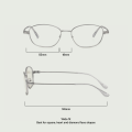 Sunnies Studios Clip-On Optical Willa (Eyeglasses Replaceable Graded Lens Polarized Men and Women). 