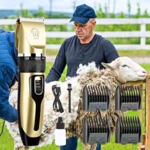 COD CEPAT BaoRun Alat Cukur Domba Kambing Anjing Kucing / Mesin Cukur Bulu Domba Garut Dicas Grooming Hair Clipper Adjustable - NC4