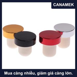 【CANAMEK】 10 cái Nút chặn rượu vang đỏ hình chữ T bằng Polymer nút chai nút bịt Nắp nút chai