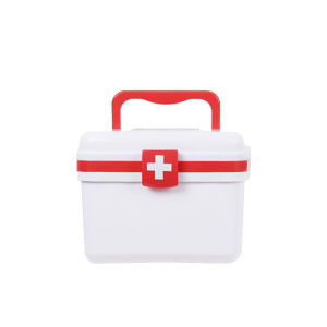 🔷ส่งด่วน🔷 กล่องปฐมพยาบาล กล่องเก็บของ ช่วยเก็บยาให้เป็นสัดส่วน ขนาด 22x16x18 cm