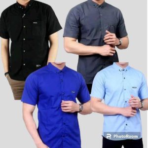 PAKET HEMAT 4pisc KEMEJA PRIA LENGAN PENDEK BAHAN KATUN PREMIUM KEMEJA CASUAL DEWASA