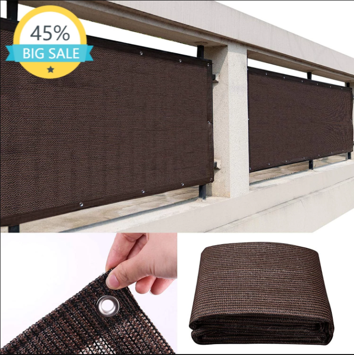 3ft Height Privacy Screen Fence Screen Wind Screen for Balcony Backyard ...