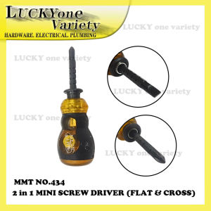2IN1 FLAT & CROSS MINI SCREW DRIVER MMT NO.434