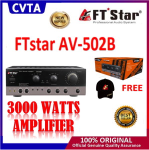 FTstar AV-502B 5.1 Channel Karaoke Amplifier 3000 Watts Amplifier