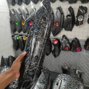 Forged Cover knalpot Nmax old