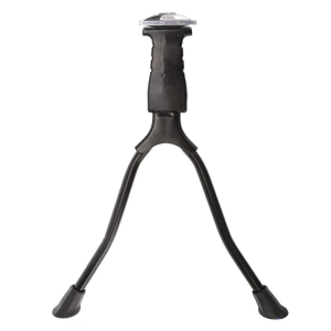 ขาตั้งจักรยานสามเหลี่ยมด้านหลังแบบพับได้ขาตั้งอุปกรณ์เสริมจักรยานเสือภูเขาจักรยานเด็กเล่น