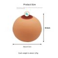 Decompression Silicone Boob Ball Soft Breast Squishy Squeeze Toy Stress Reliever 8.5cm. 
