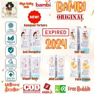 Bambi Baby Face Cream 50 ml krim wajah bayi 50ml