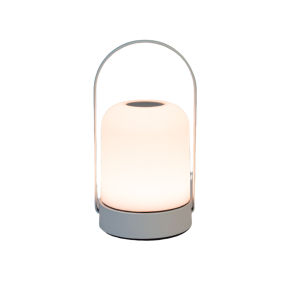 SXHled Iron table lamp portable adjustable brightness rechargeable for camping outdoor use and creating a cozy atmosphere a creative small night light