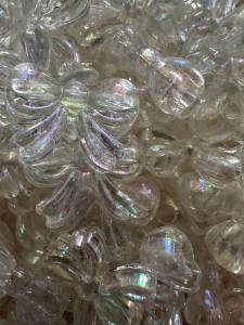 70 pcs mix colors Ribbon Bow beads for jewelry accessories crafts finding size 15 x 20 mm