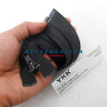 Resleting Zipper YKK 100 cm Atau 1 Meter Type Gigi Halus Coil Set Open-End Buka-Lepas Warna Hitam Harga Per Biji. 